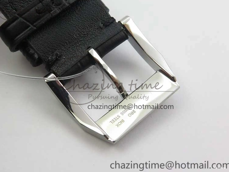 MIROTIME 0504 Affordable Mark XVII IW326501 FKF 1:1 Best Edition Black Dial on Black Leather Strap 7131